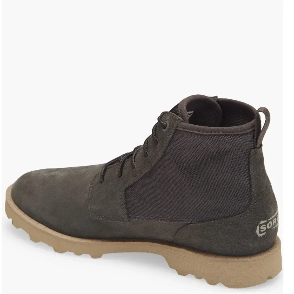 SOREL Caribou OTM Waterproof Chukka Men's Leather Suede Boot, Size 14, Brown NWT